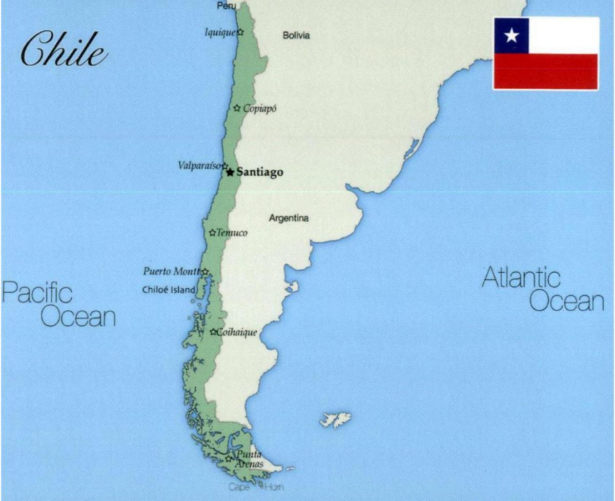 מפת העיר צ ' ילה
