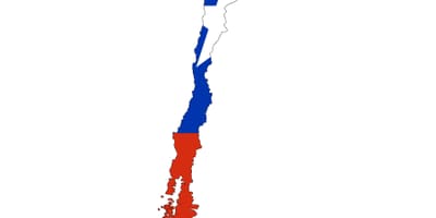 צ ' ילה המפה הדגל